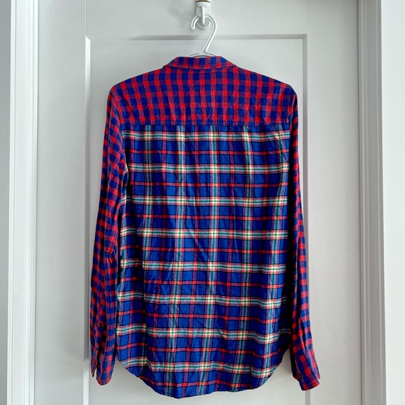 Abercrombie & Fitch Multi Plaid Shirt - Picture 4 of 4